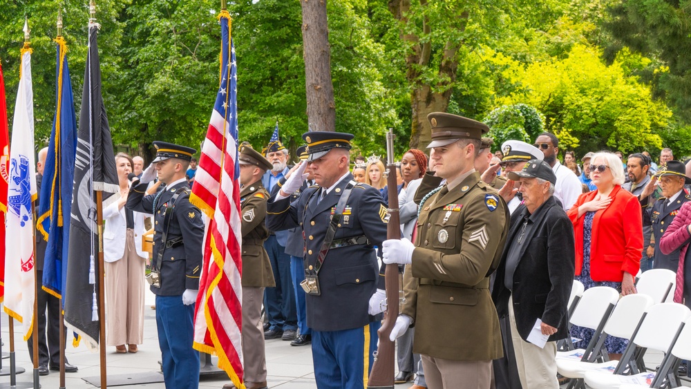 Oregon National Guard Participates in 2025 ODVA Memorial Day Ceremony