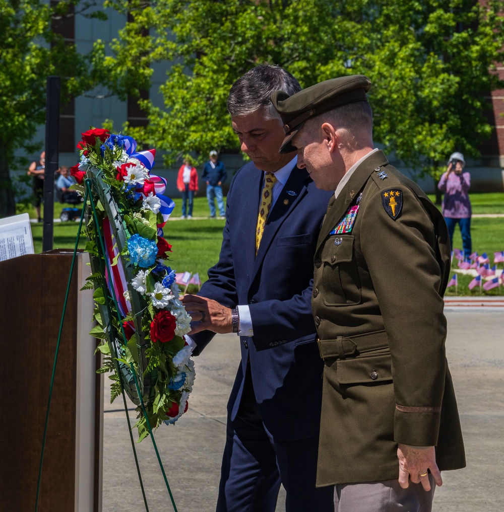 U.S. Army War College Memorial Day Ceremony at the Army Heritage and Education Center