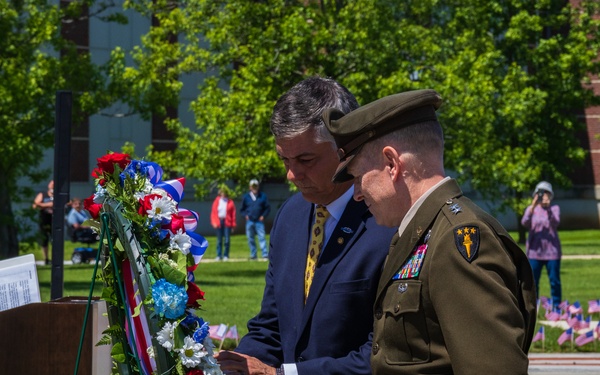 U.S. Army War College Memorial Day Ceremony at the Army Heritage and Education Center