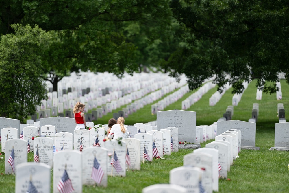 The 157th National Memorial Day Observance at Arlington National Cemetery