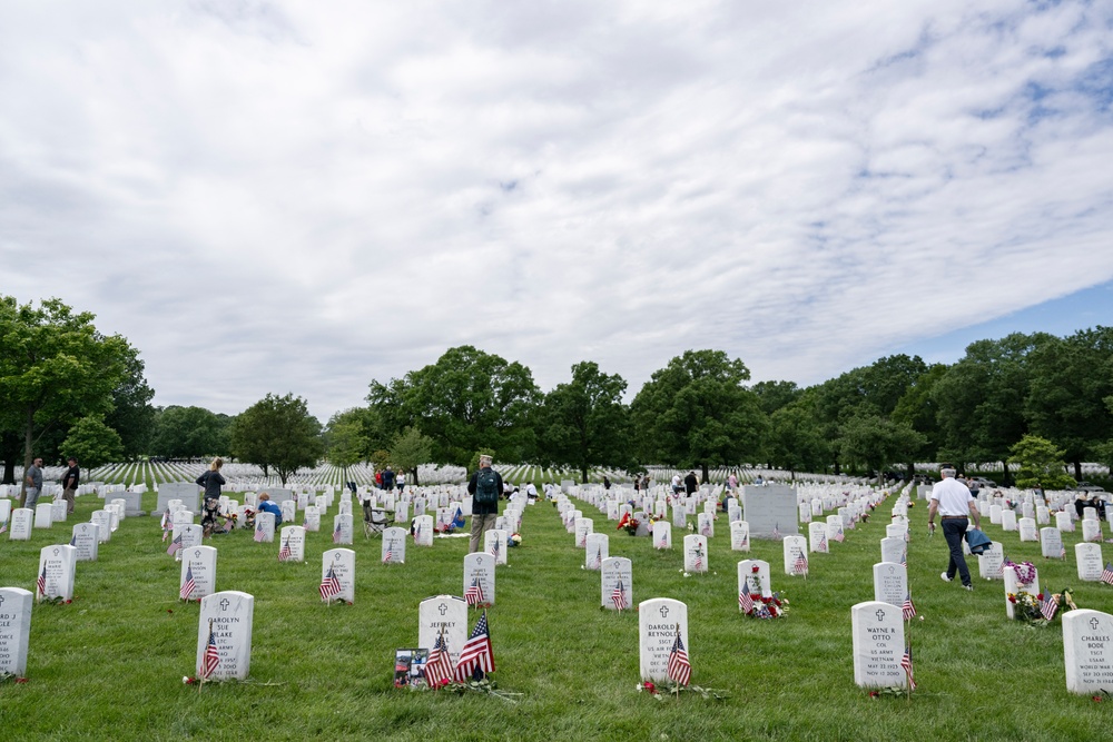 The 157th National Memorial Day Observance at Arlington National Cemetery
