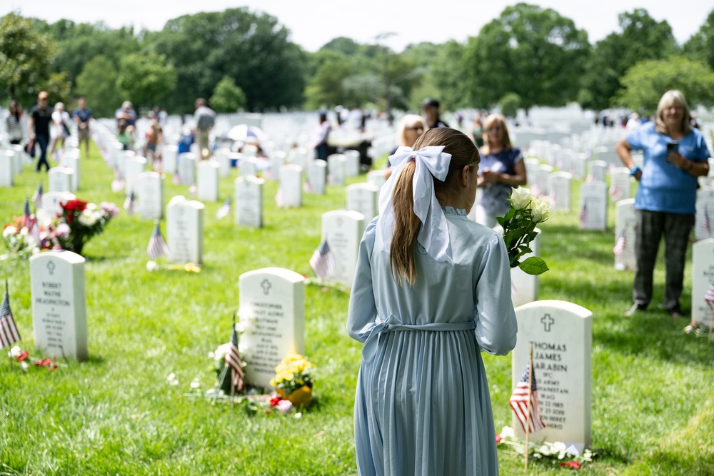 The 157th National Memorial Day Observance at Arlington National Cemetery