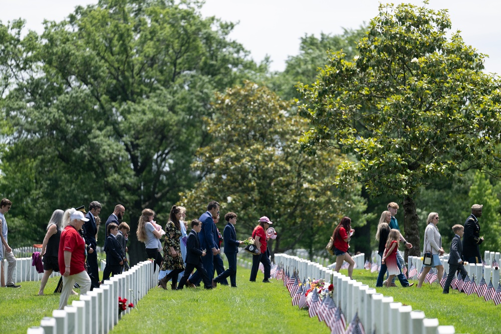 The 157th National Memorial Day Observance at Arlington National Cemetery