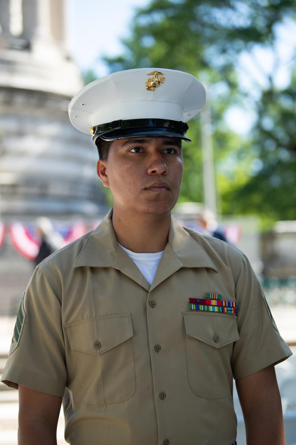 FWNY25; U.S. Marines and Sailors hold wreath laying ceremony