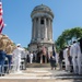 FWNY25; U.S. Marines and Sailors hold wreath laying ceremony