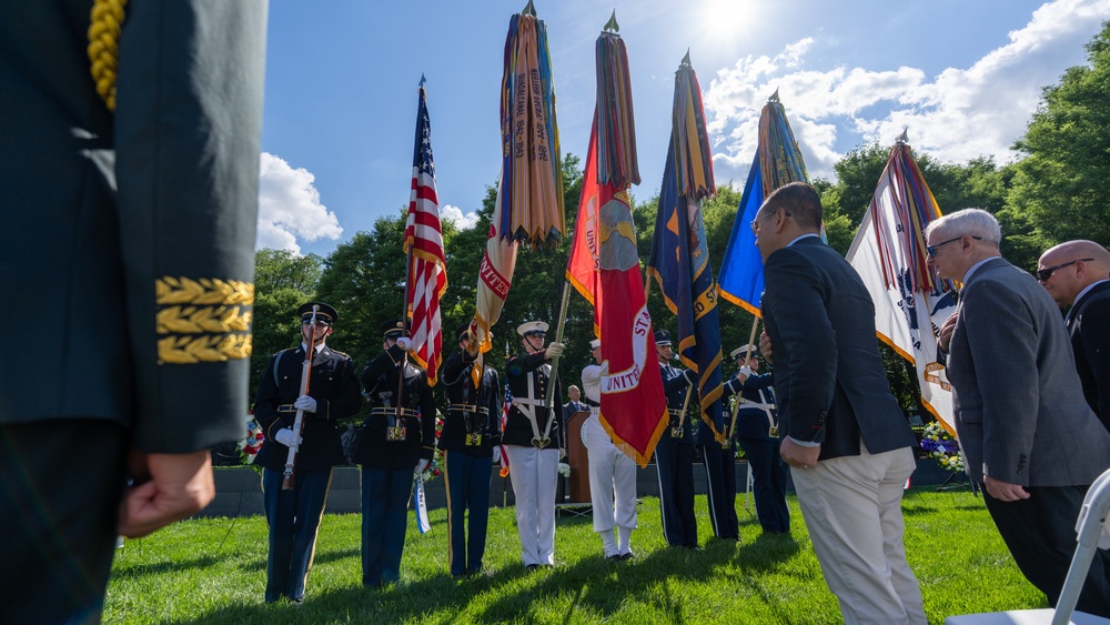 Korean War Veterans Memorial Wreath-laying
