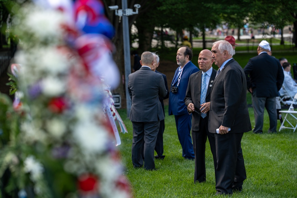 Korean War Veterans Memorial Wreath-laying