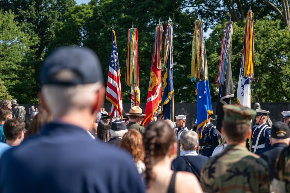 Korean War Veterans Memorial Wreath-laying