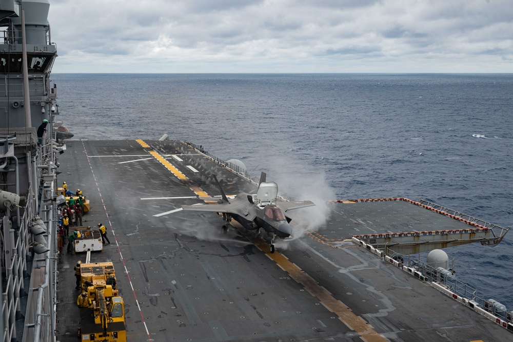 USS America (LHA 6) Conducts Flight Operations