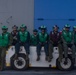 22nd MEU | VMM-263 (REIN) Marines and USS San Antonio Sailors Integrate on the Flight Deck