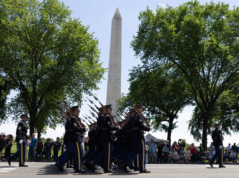 Washington, D.C., Memorial Day Parade 2025