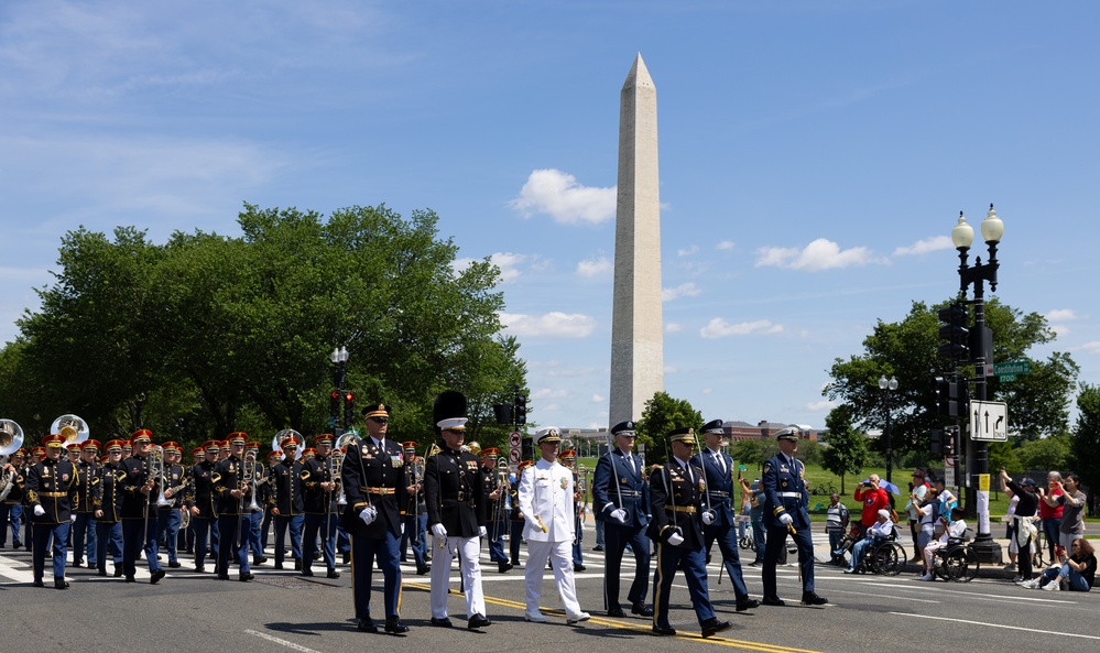 Washington, D.C., Memorial Day Parade 2025