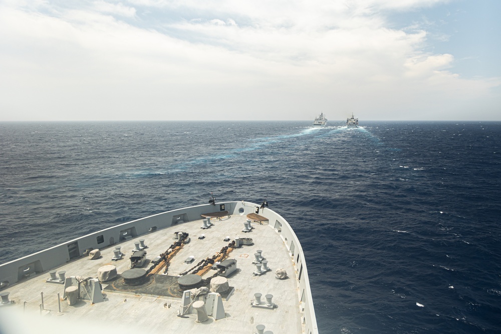 22nd MEU | Replenishment at Sea