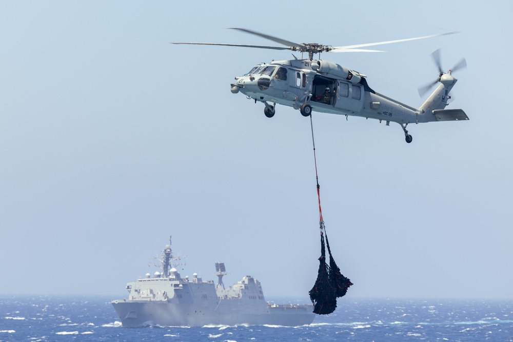 22nd MEU | Replenishment at Sea