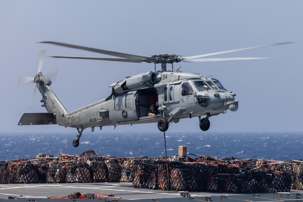 22nd MEU | Replenishment at Sea