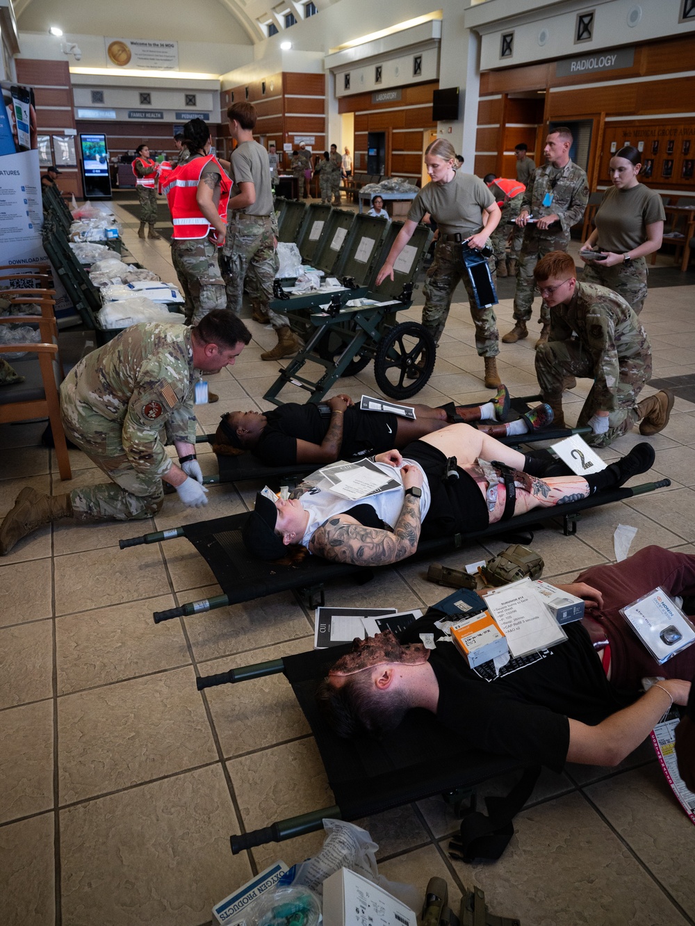 36th MDG Mass Casualty Exercise