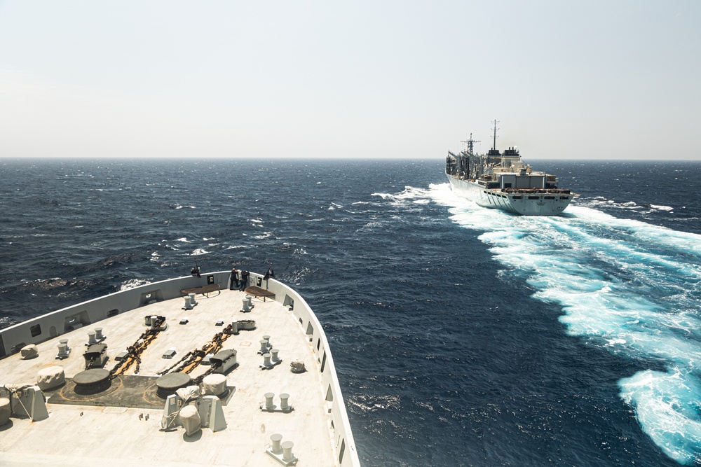 22nd MEU | Replenishment at Sea