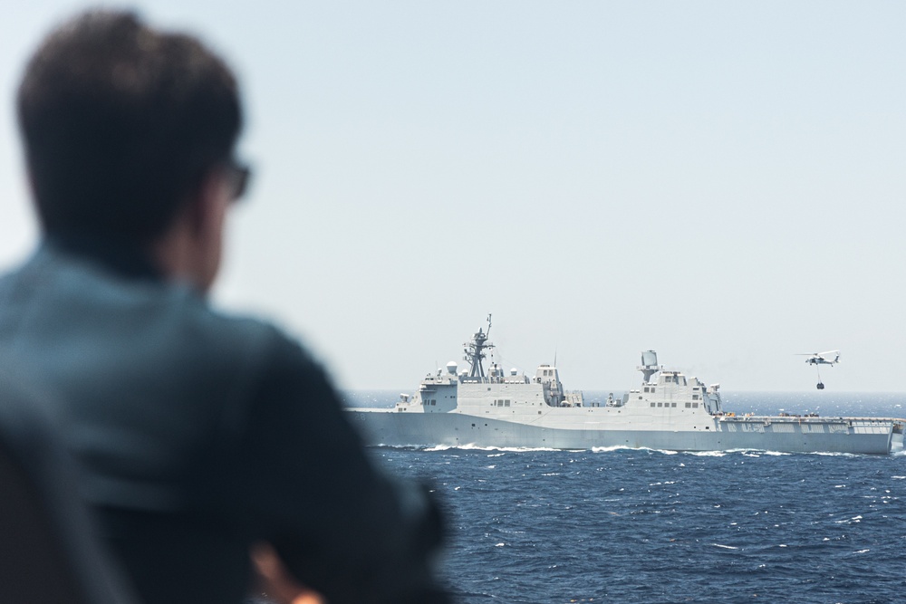 22nd MEU | Replenishment at Sea