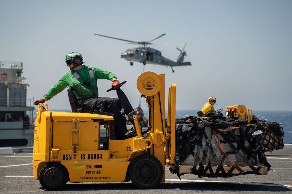 22nd MEU | Replenishment at Sea