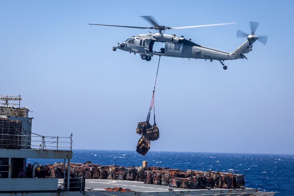 22nd MEU | Replenishment at Sea