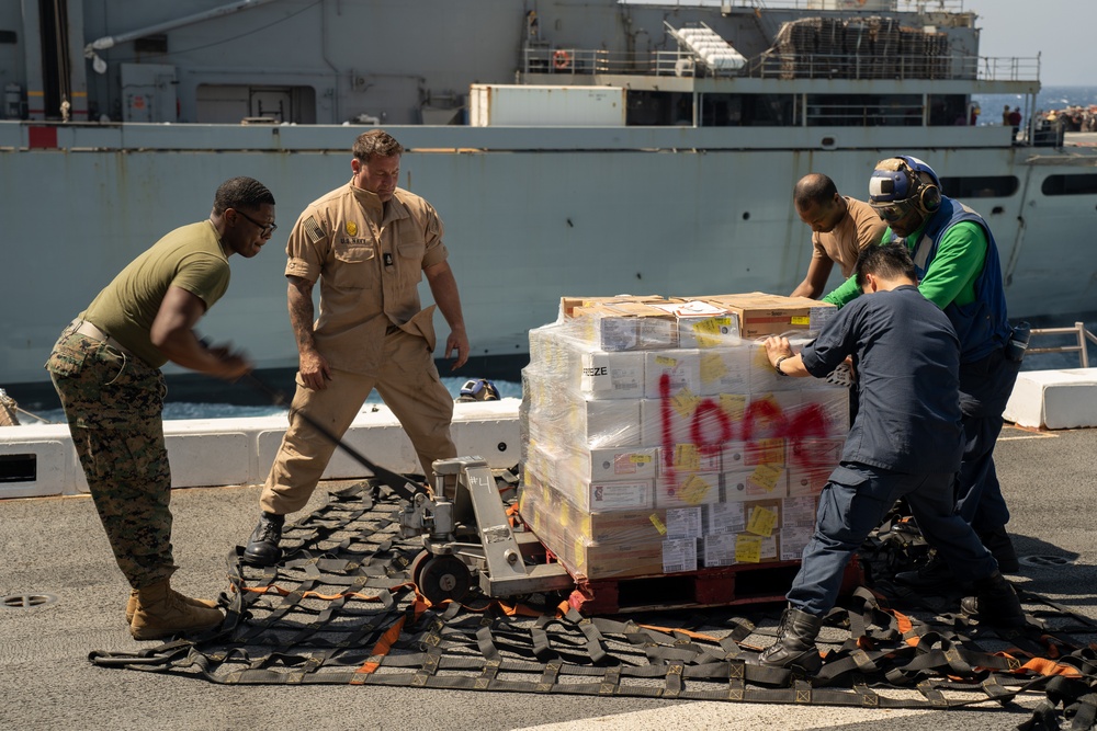 22nd MEU | Replenishment at Sea
