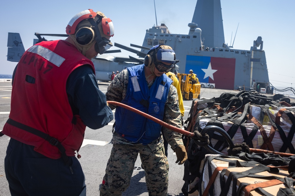 22nd MEU | Replenishment at Sea
