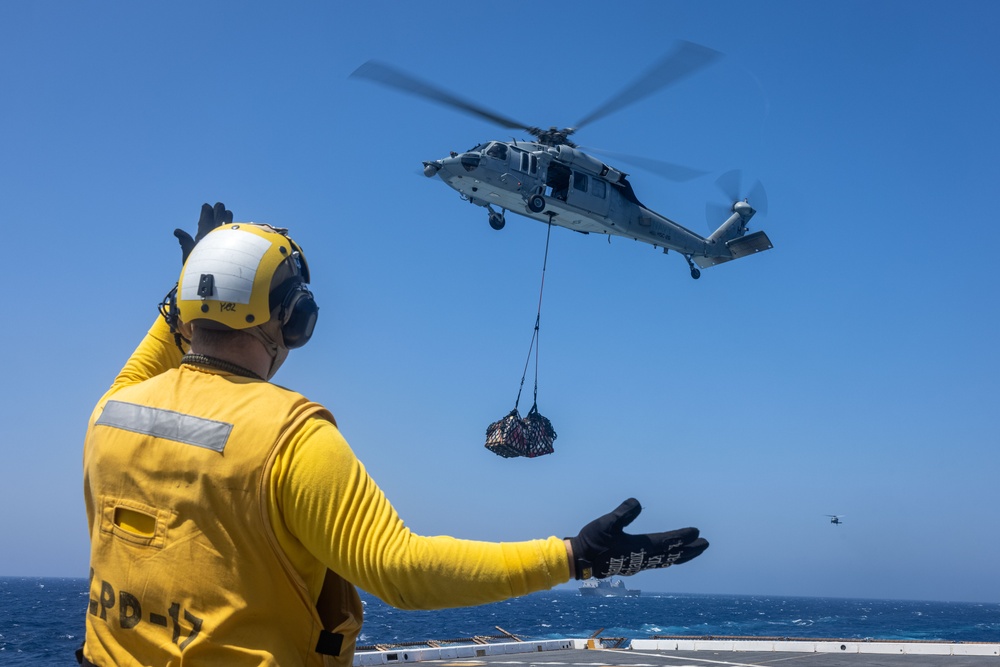 22nd MEU | Replenishment at Sea