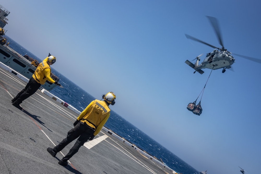 22nd MEU | Replenishment at Sea