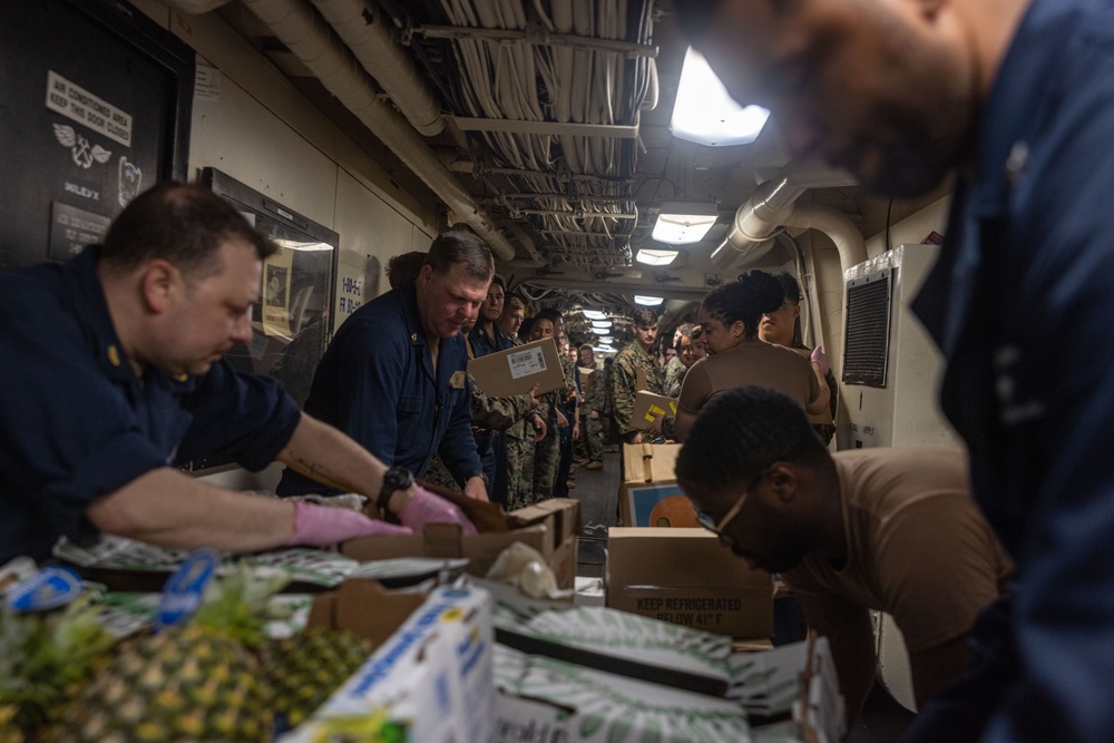 22nd MEU | Replenishment at Sea