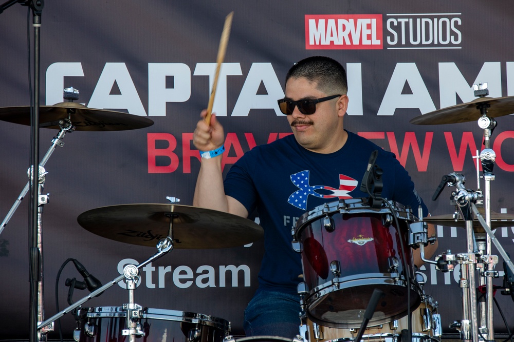Service Members Perform at a Talent Show during LA Fleet Week