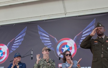 Service Members Perform at a Talent Show during LA Fleet Week