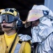 22nd MEU | Aircraft Fire Fighting Training on USS San Antonio