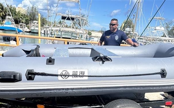 U.S. Coast Guard seeks public’s help to identify adrift dinghy off Tumon Bay, Guam