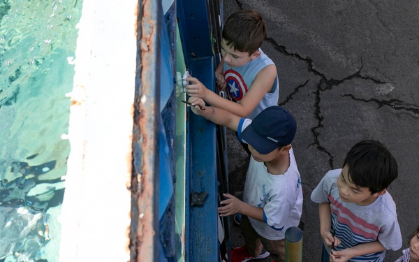 U.S. Navy Underwater Construction Mechanics at LA Fleet Week