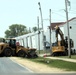 Infrastructure work at Fort McCoy