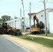 Infrastructure work at Fort McCoy