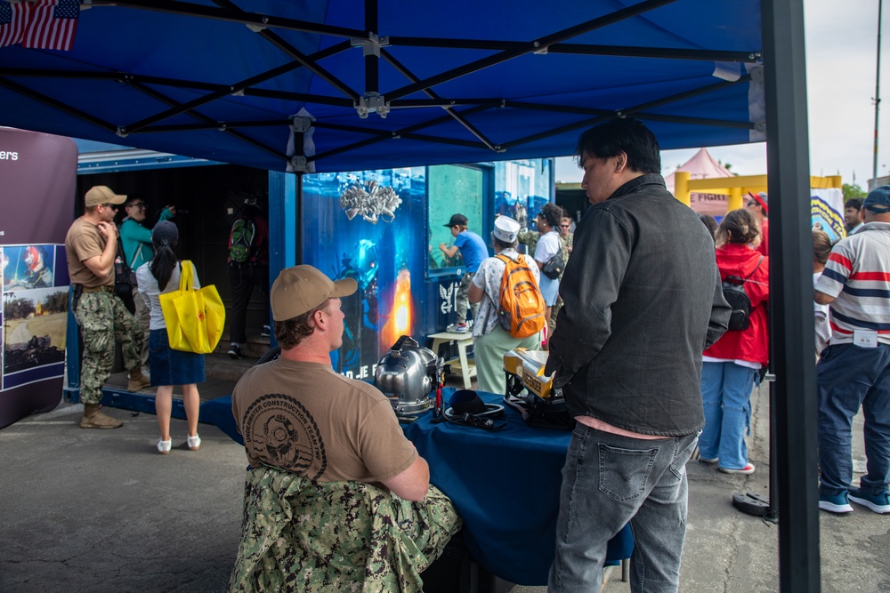 UCT-2 Seabees at Los Angeles Fleet Week