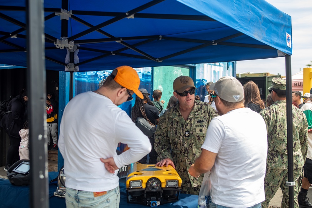 UCT-2 Seabees at Los Angeles Fleet Week