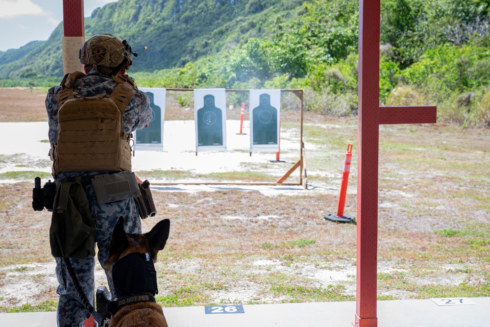 Andersen AFB hosts PACAF ACSA K9 competition