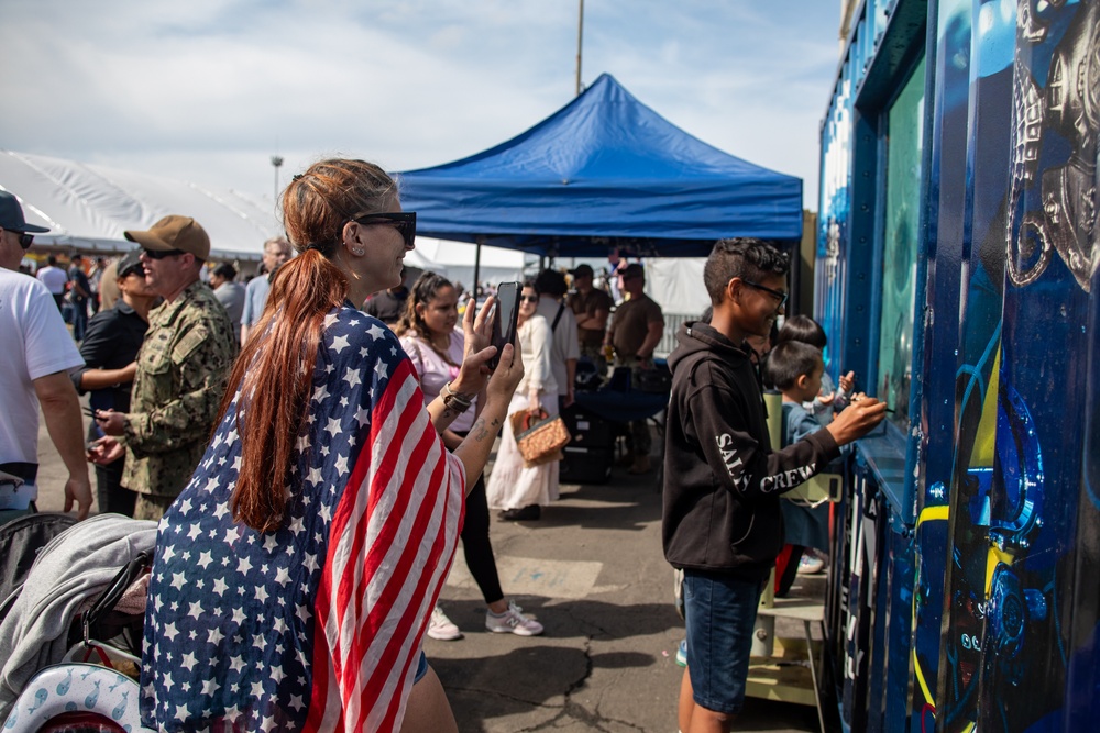 UCT-2 Seabees at Los Angeles Fleet Week