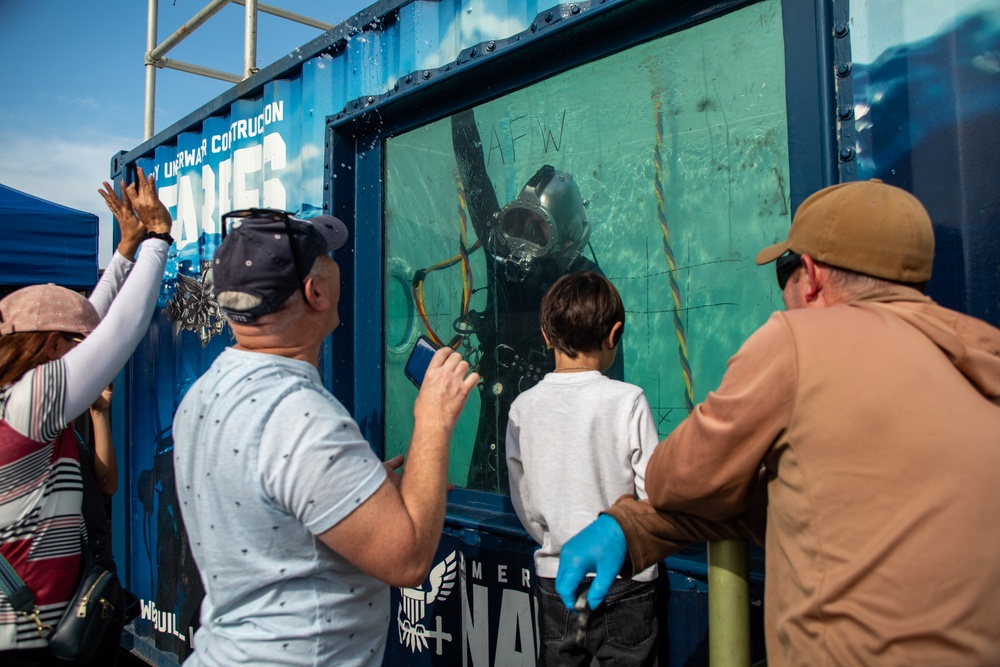 UCT-2 Seabees at Los Angeles Fleet Week