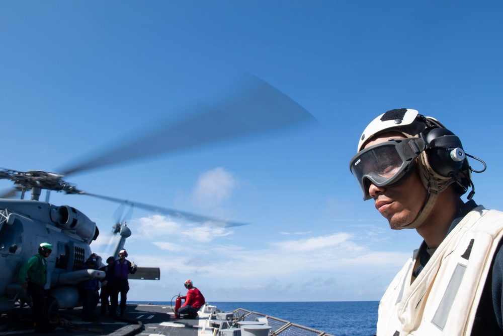 Sailors Conduct Flight Operations