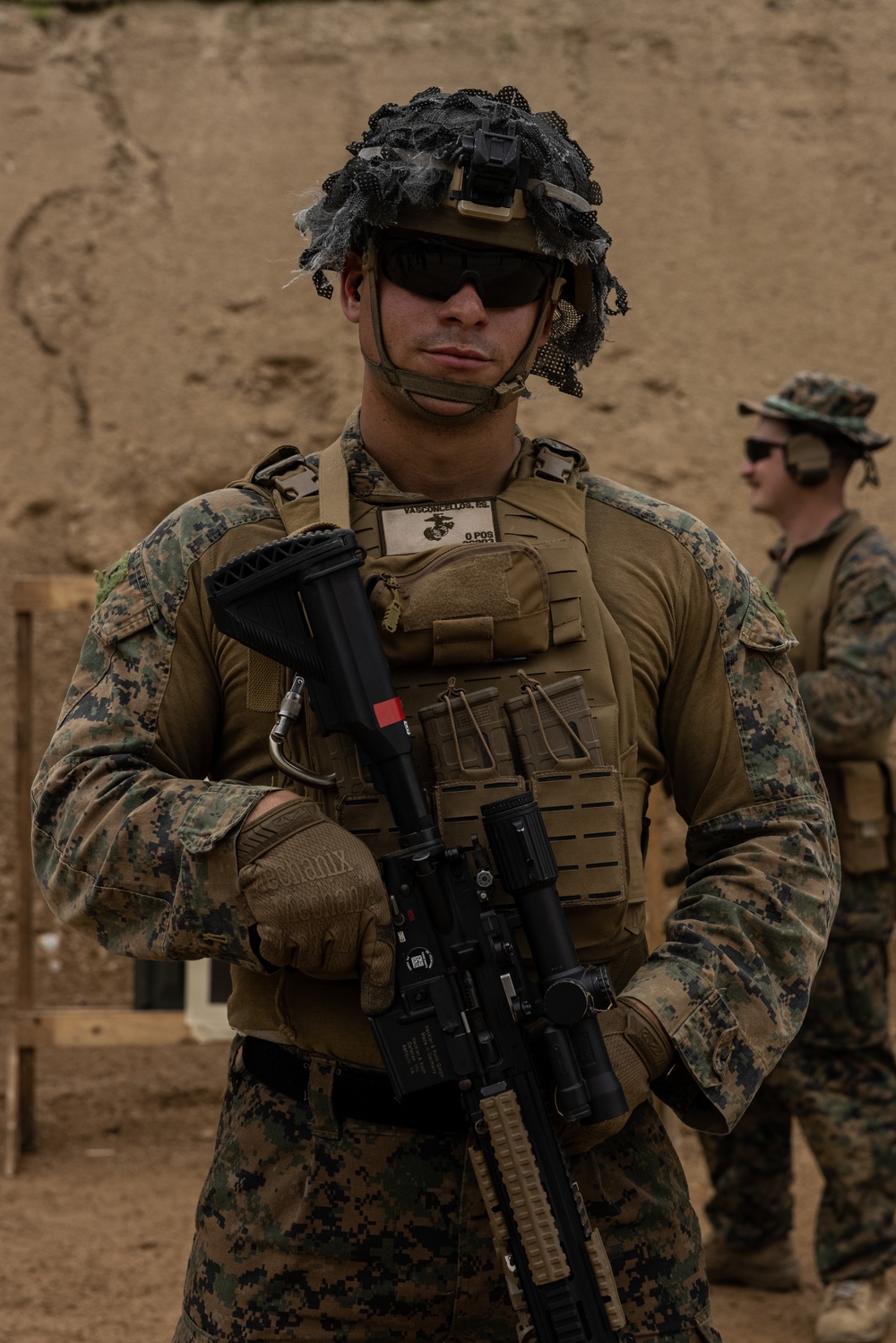 Activated Reserve Marines Conduct a Live Fire Range during Korea Viper 25.4