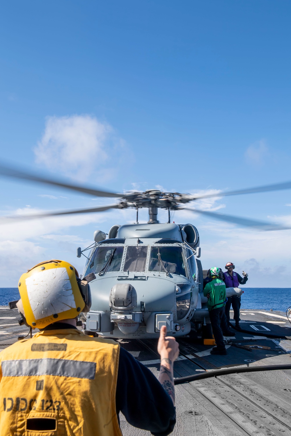 Sailors Conduct Flight Operations
