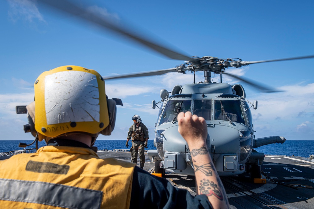 Sailors Conduct Flight Operations