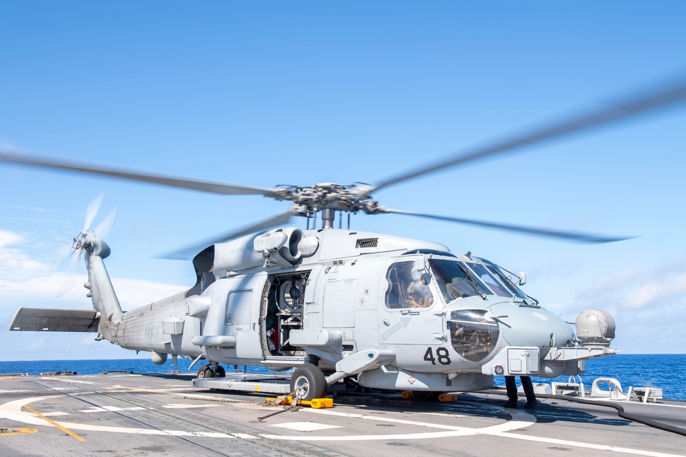 Sailors Conduct Flight Operations