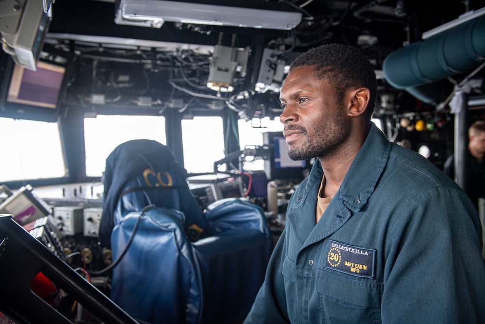 Sailor Stands Watch