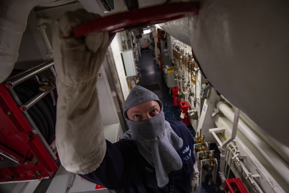 USS Gridley General Quarters Drill