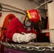 Sailor Participates in a General Quarters Drill