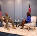 U.S. Marine Corps Gen. Michael Langley meets with journalist at the African Chiefs of Defense Conference 2025